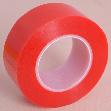Die-cutting application of PET ultra-thin double sided adhesive tape 